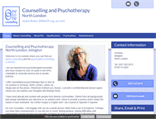 Tablet Screenshot of onetoonecounselling.co.uk